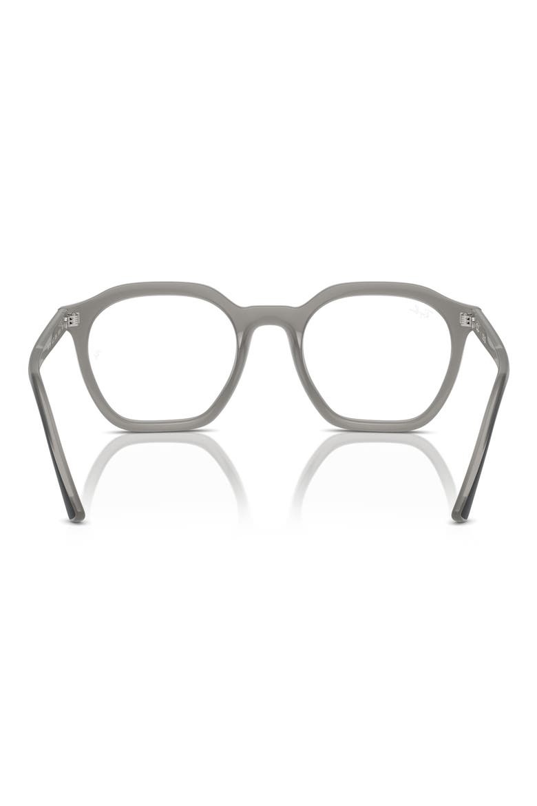 RX7238 50mm Irregular Optical Glasses, Alternate, color, OPAL GREY