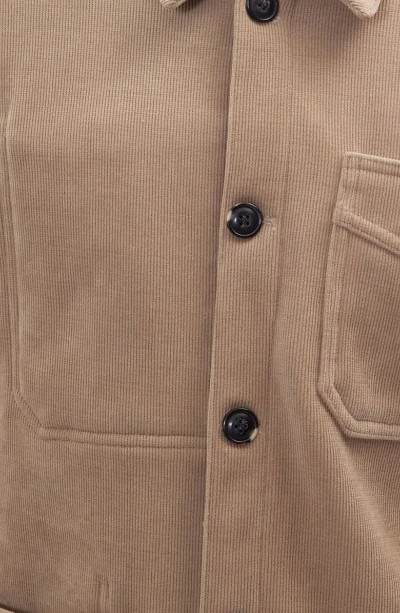 RON TOMSON Relaxed Corduroy Utility Jacket, Alternate, color, Beige