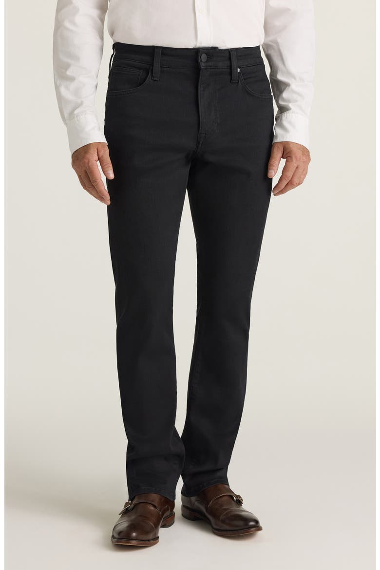 Camino Relaxed Straight Leg Jeans, Main, color, BLACK URBAN