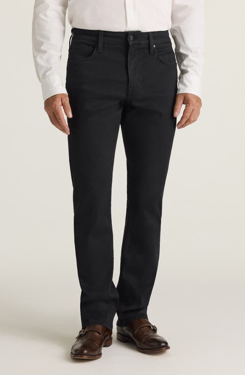 Camino Relaxed Straight Leg Jeans (Black Urban) (Regular, Big & Tall)