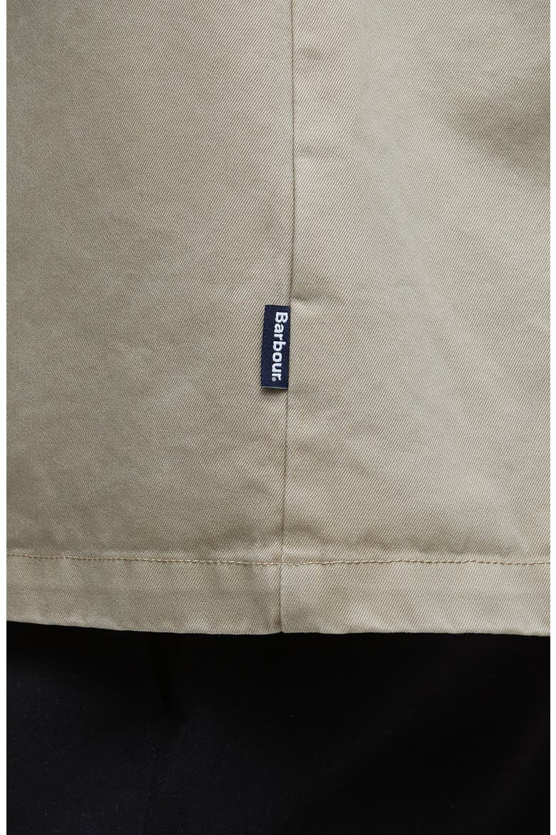 Lenker Twill Zip Overshirt, Alternate, color, STONE