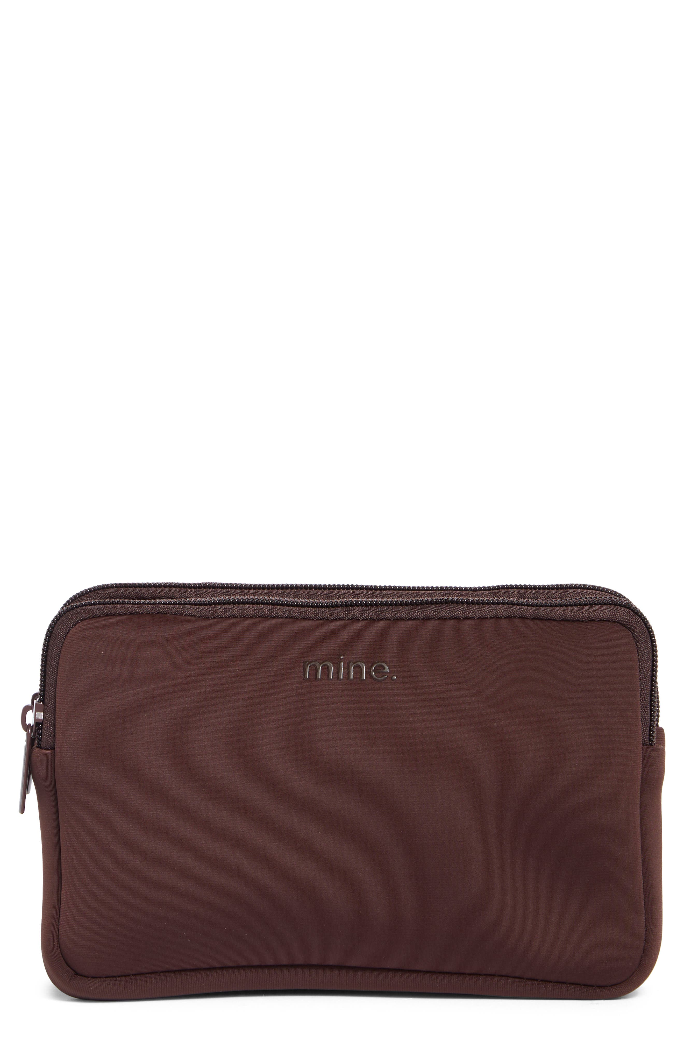 Double Zip Easy View Pouch