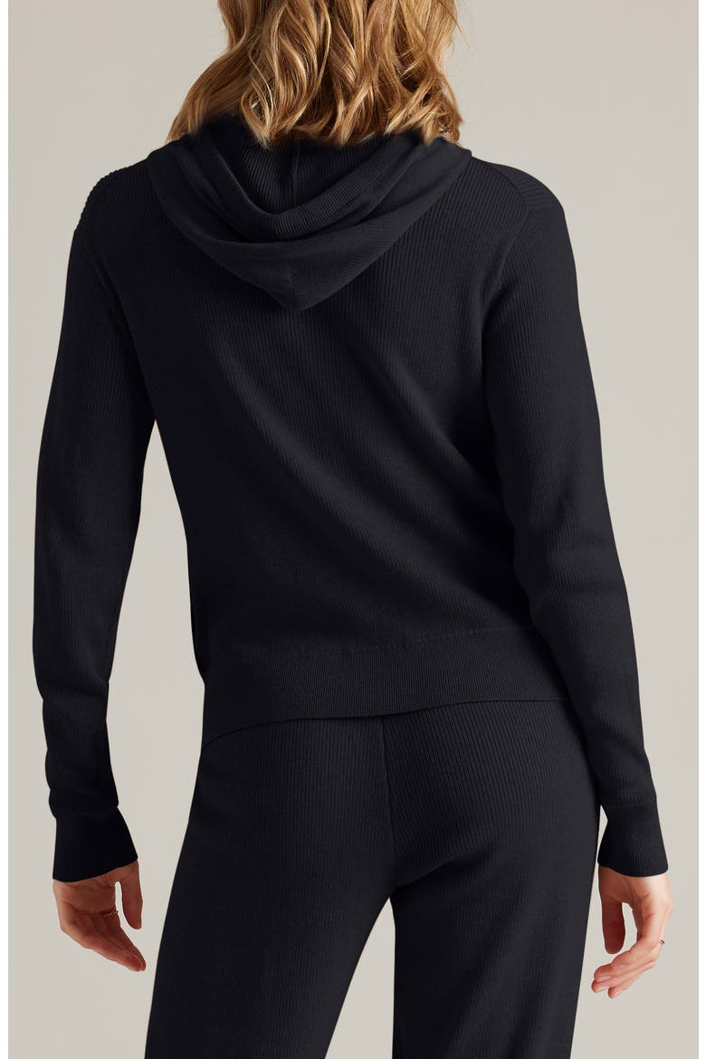 Daybreak Sweater Hoodie, Alternate, color, BLACK