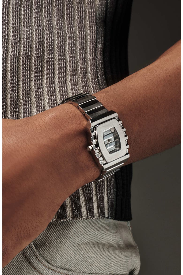 Atlas Bracelet Watch, 34mm, Alternate, color, STAINLESS STEEL