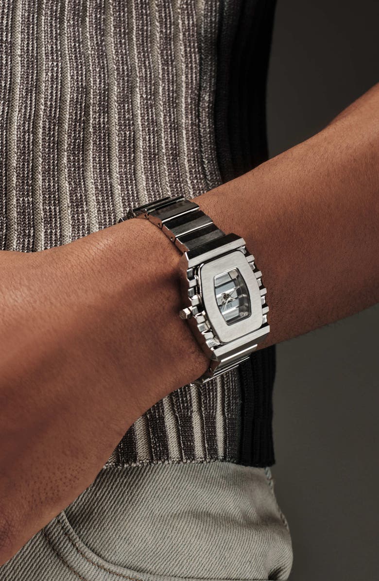 JBW Atlas Bracelet Watch, 34mm, Alternate, color, Stainless Steel