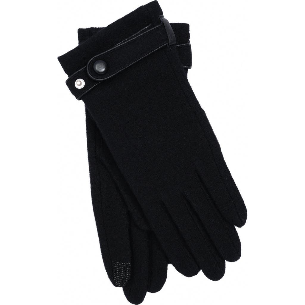 Echo Adjustable Belt Gloves In Gray