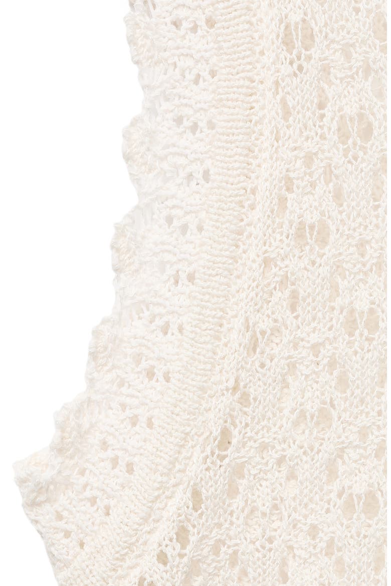 Open Stitch Sweater Tank, Alternate, color, ECRU