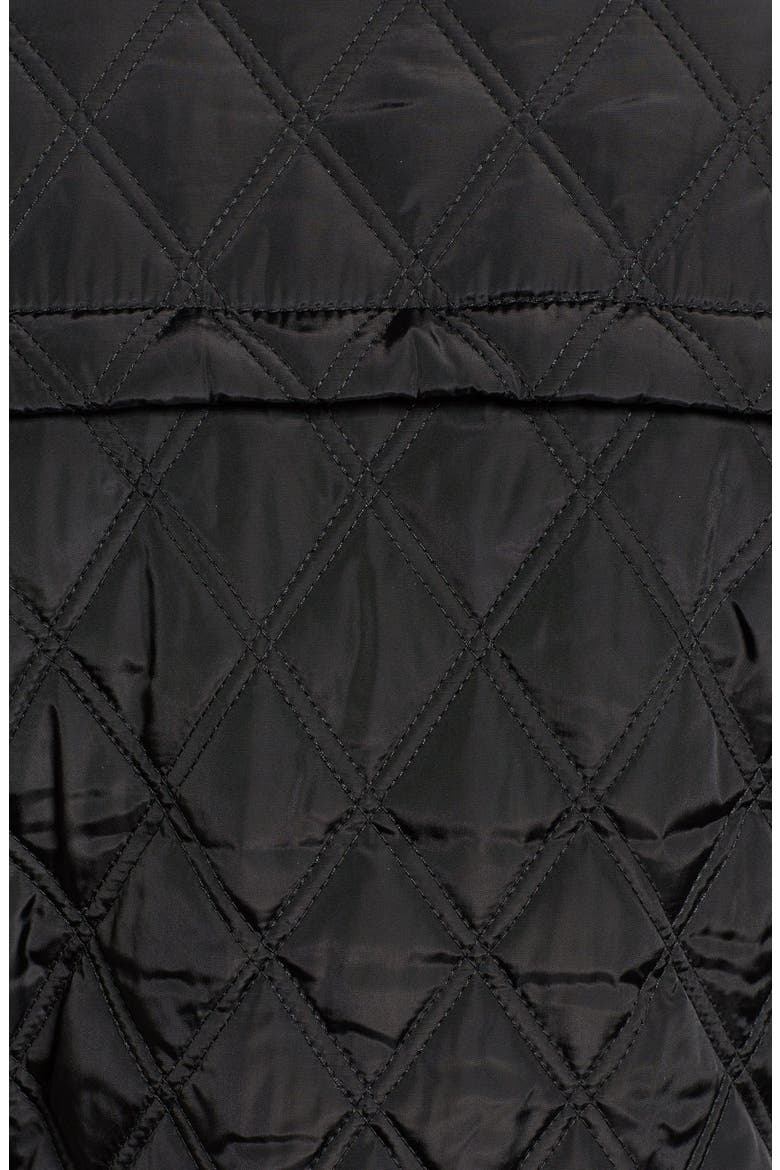Quilted Jacket, Alternate, color, BLACK