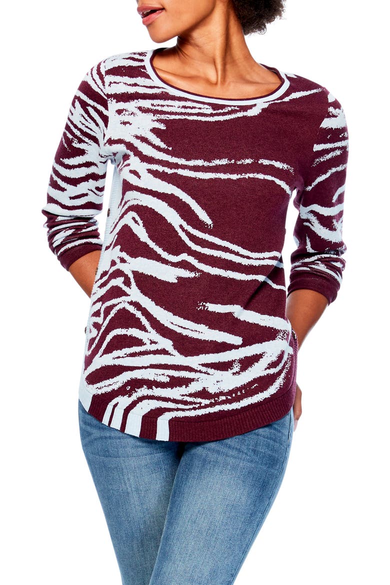 In My Nature Sweater, Main, color, WINTERBERRY