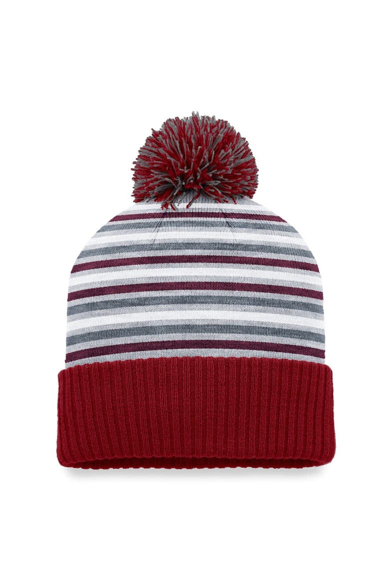 Men's Top of the World Maroon Montana Grizzlies Dash Cuffed Knit Hat with Pom, Alternate, color, Maroon