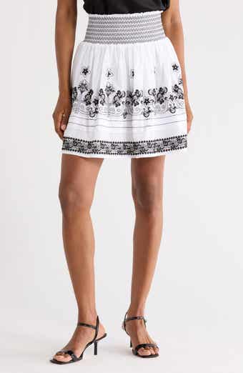JASON WU Embroidered Short Skirt