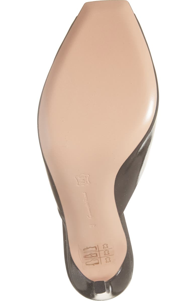 Gianvito Rossi Peep Toe Slide Sandal, Alternate, color,