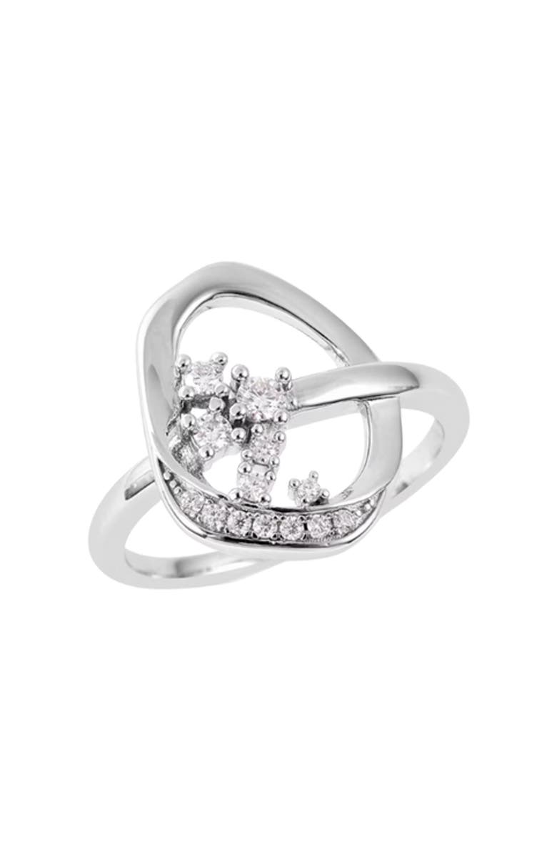 Lucy Quartermaine Volcan Ring, Main, color, Sterling Silver