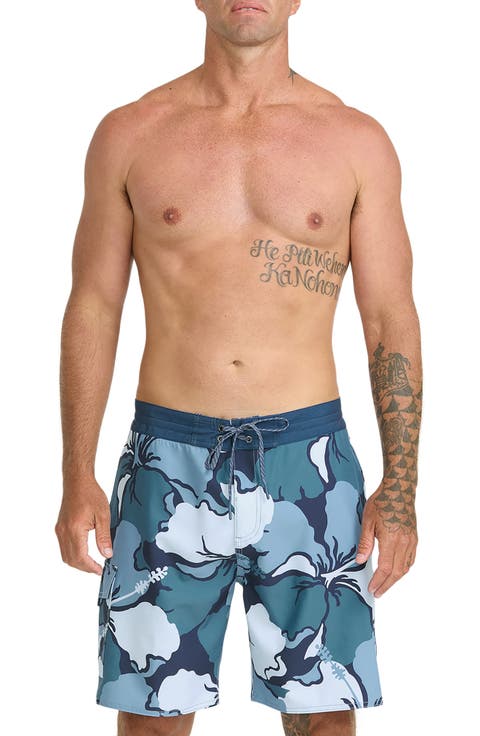 Boca Floral Board Shorts