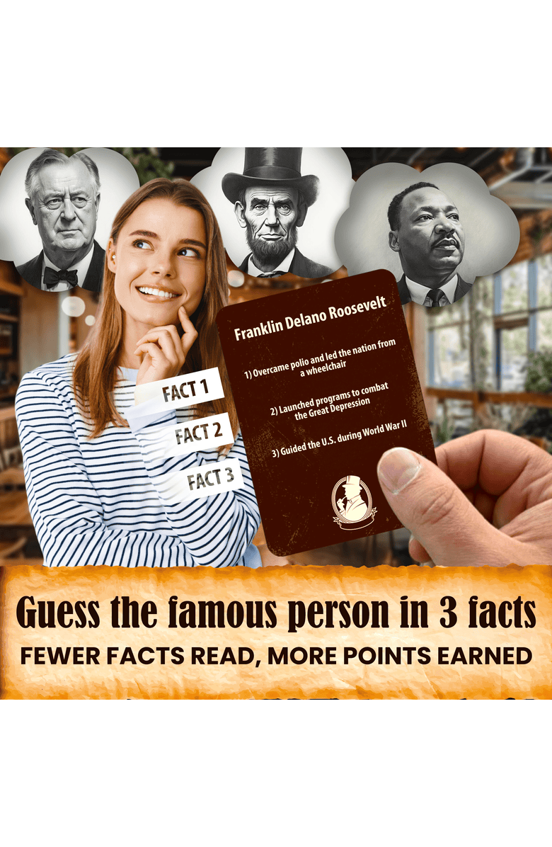 Quokka Bible Trivia and Learning Card Games for Kids & Adults, Alternate, color, Usa History Trivia