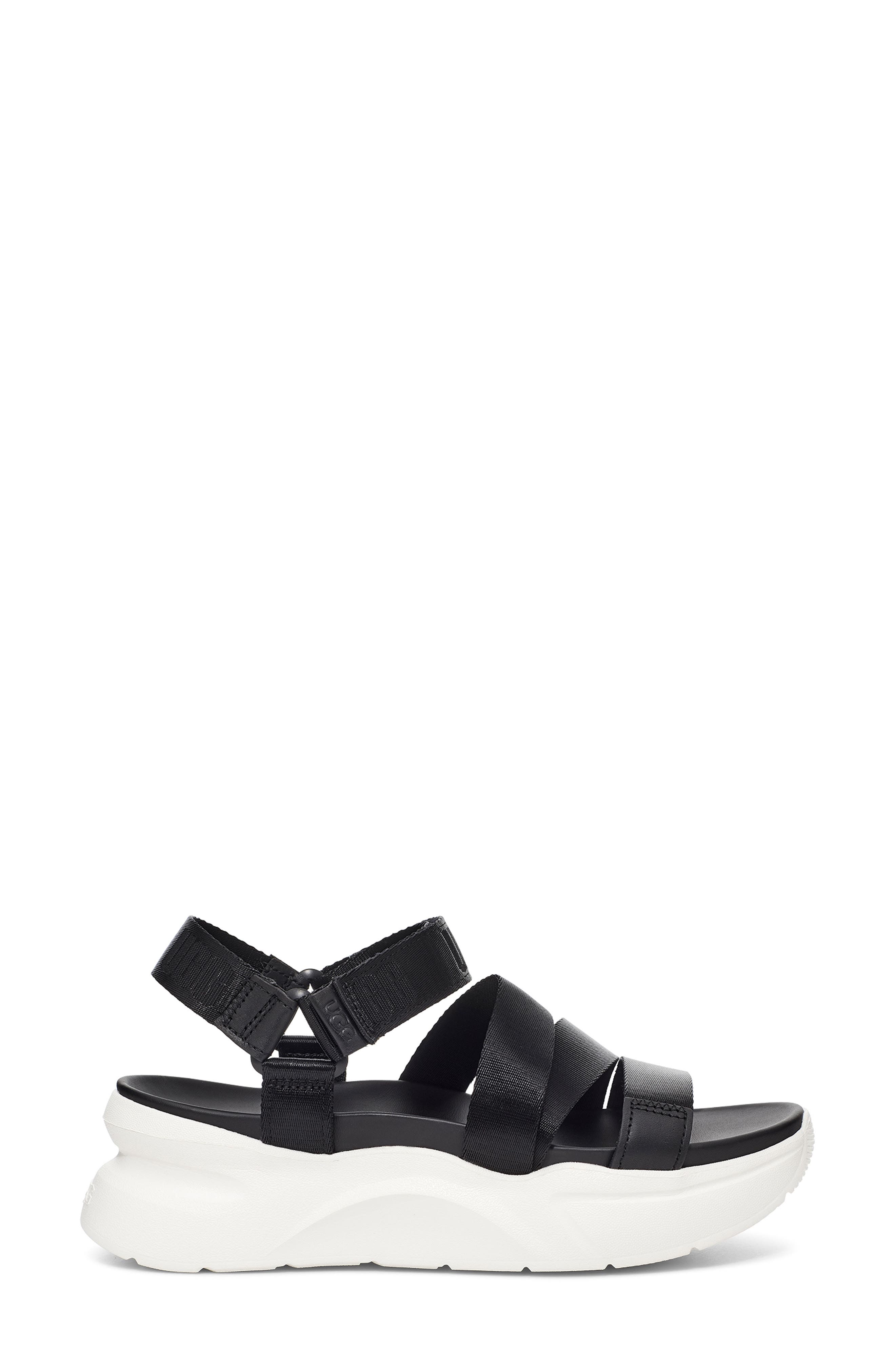 UGG<sup>®</sup> LA Shores Platform Sandal, Alternate, color, 
