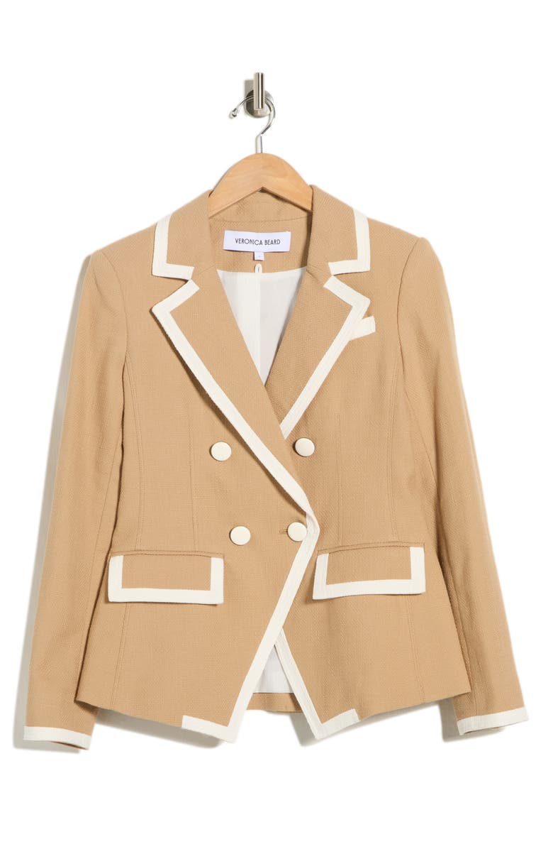 Veronica Beard Edison Dickey Jacket, Main, color, Khaki