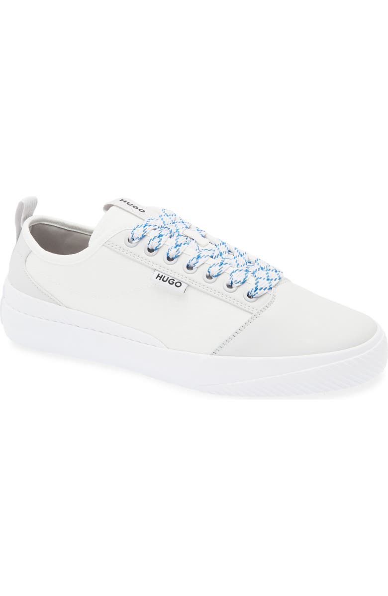 BOSS Dyer Tennis Sneaker, Main, color, White