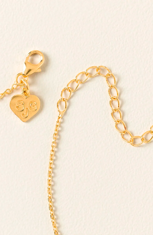 Uncommon Goods Sliced Raw Diamond Pebble Necklace In Raw Diamond Pebble