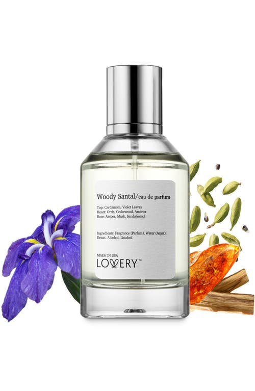Lovery Woody Santal Eau De Parfum, Made In Green