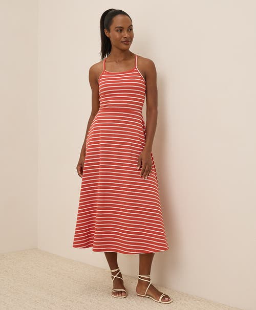 Pact Organic Cotton Fit & Flare Midi Dress