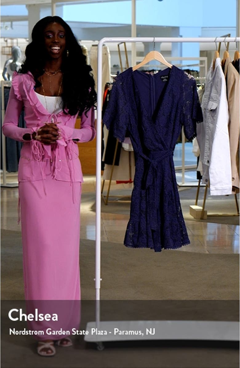 Garden Kisses Lace Fit & Flare Dress, sales video thumbnail