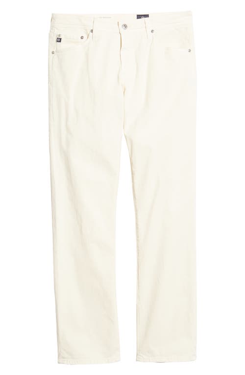 Ag Graduate Sud Straight Leg Pants In White