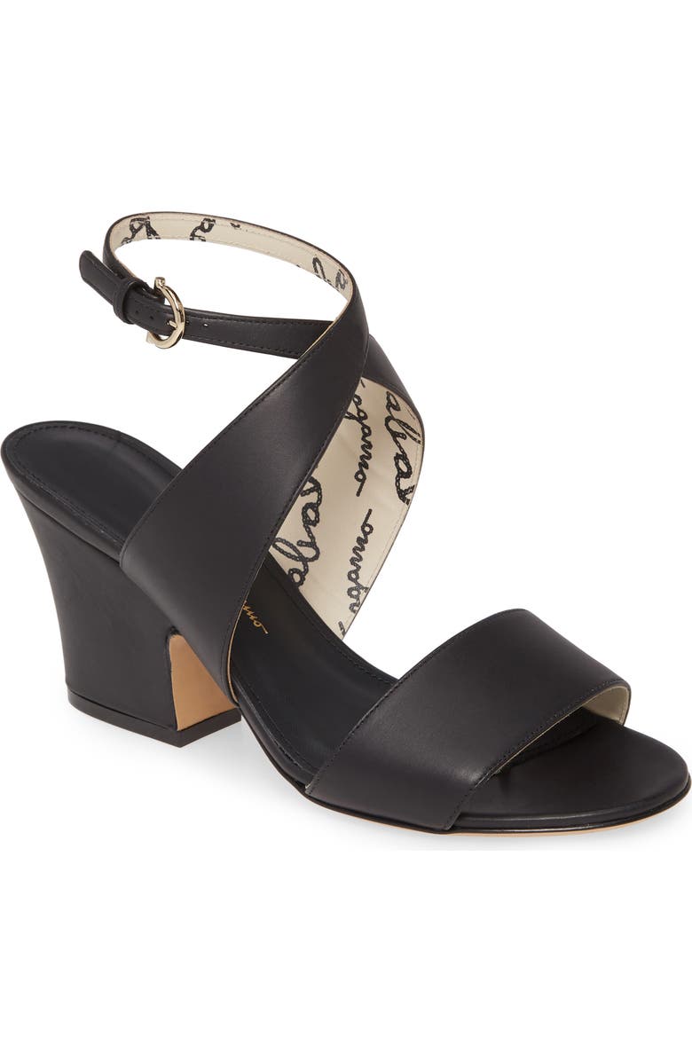 FERRAGAMO Salvatore Ferragamo Sheena Cross Strap Sandal, Main, color,