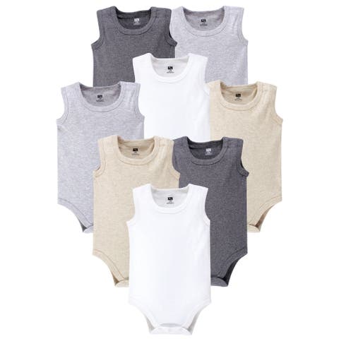 Soft Cotton Unisex Tank Style Bodysuit