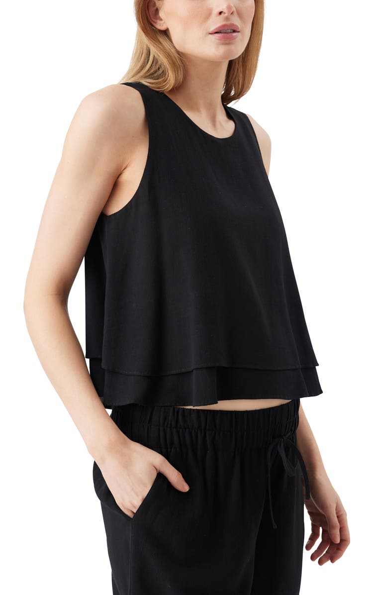 Ripe Maternity Lois Nursing Top, Alternate, color, Black