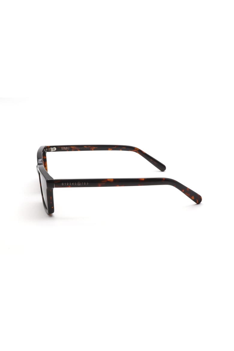 54mm Rectangular Sunglasses, Alternate, color, HAVANA