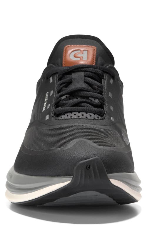 Cole Haan Men's Øriginal Grand Quadstar Running Sneakers - Black Size 12 In Black/british Tan/periscope