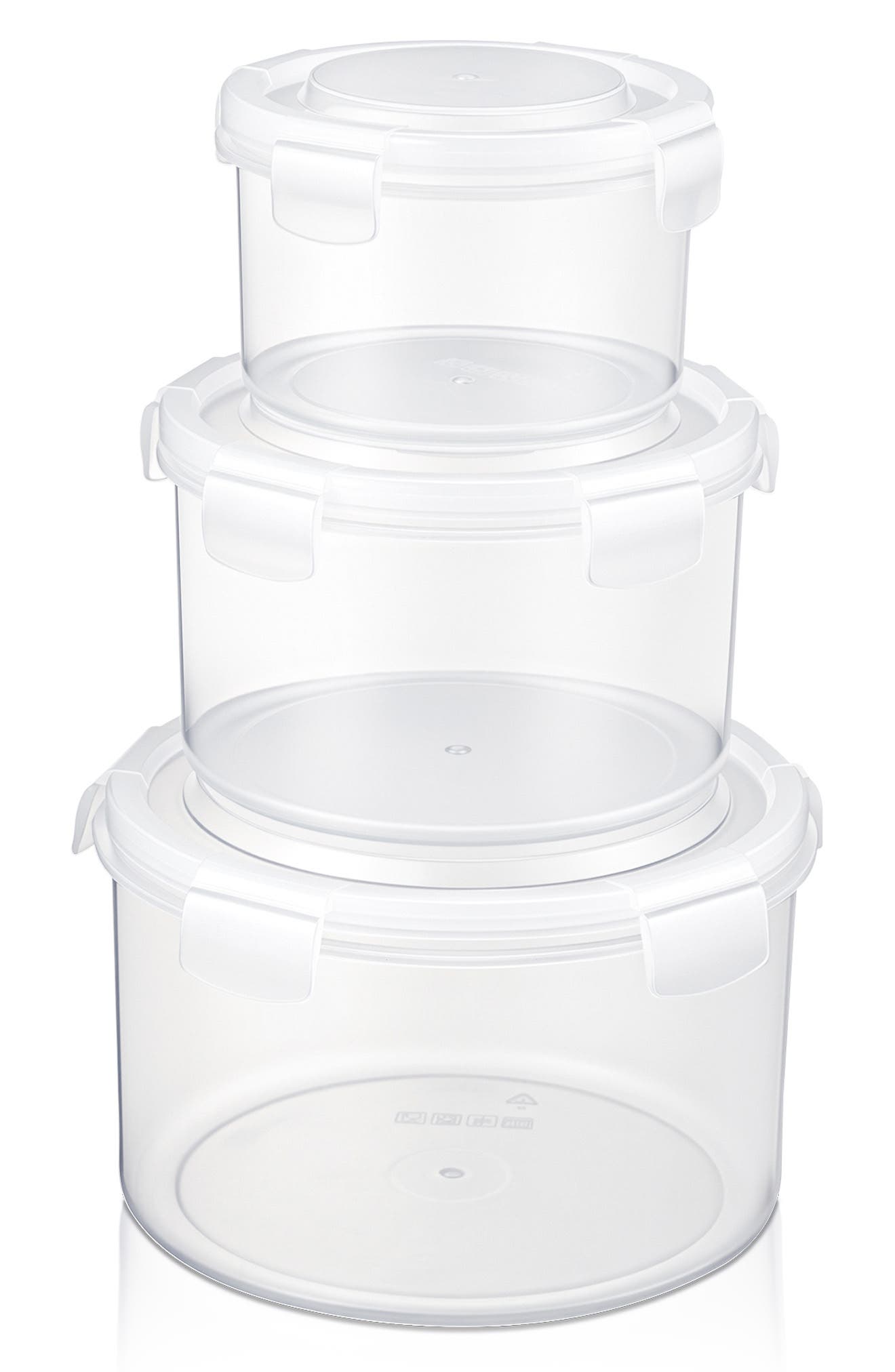 3-Pack Nesting Food Storage Containers