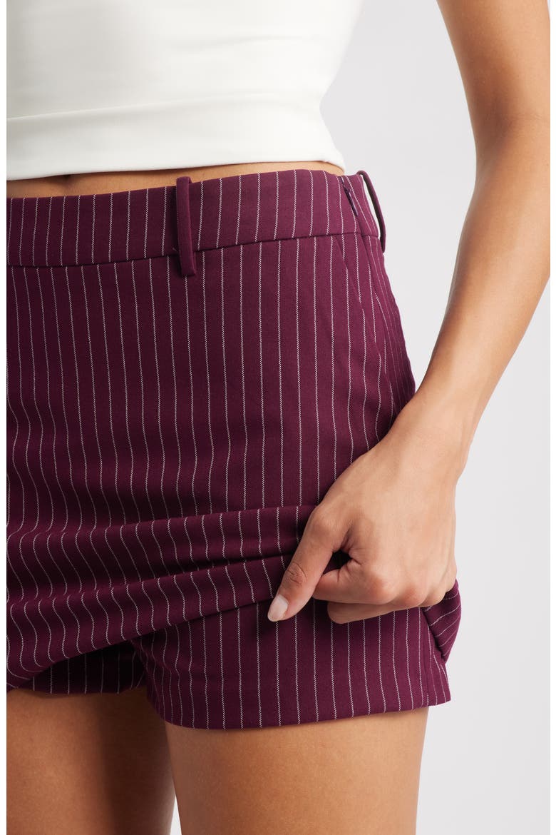Kaia Skort, Alternate, color, MERLOT STRIPE