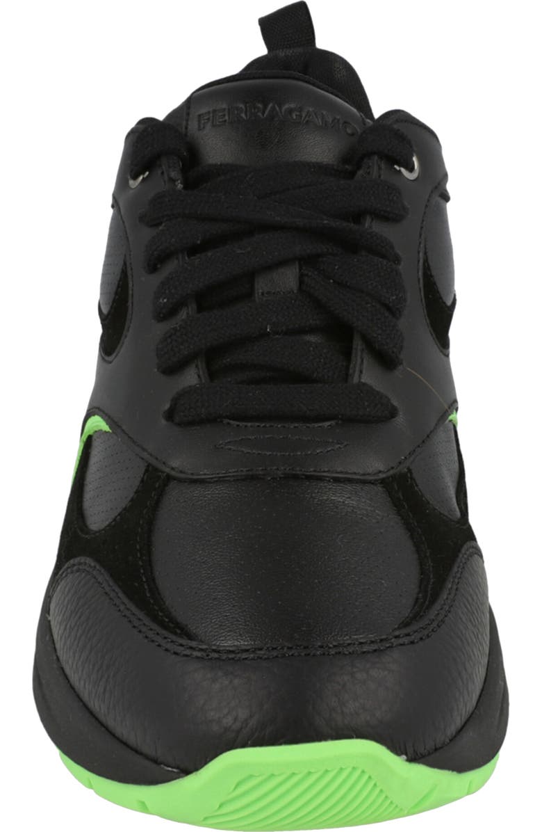 FERRAGAMO Cosimina Low Top Sneaker, Alternate, color, Black