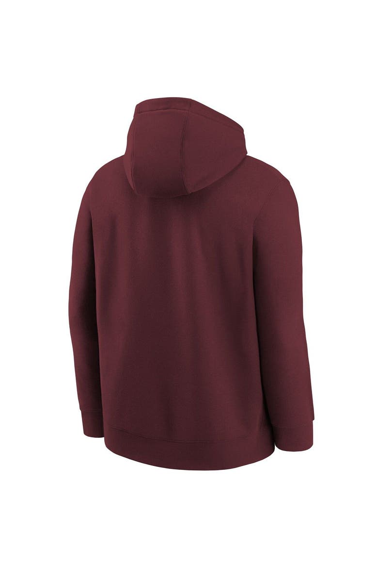 Youth Nike Burgundy Washington Commanders Alternate Logo Pullover Hoodie, Alternate, color, Burgundy