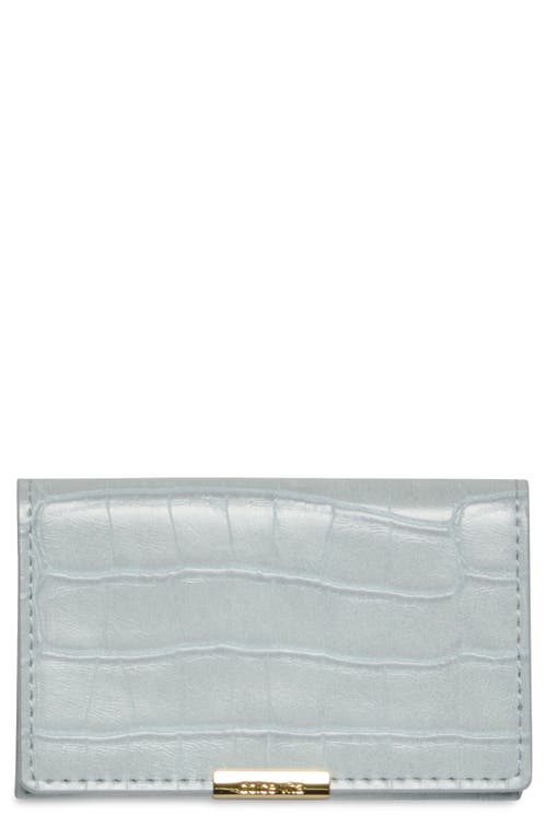 Dolce Vita Mini Me Faux Leather Wallet In Gray