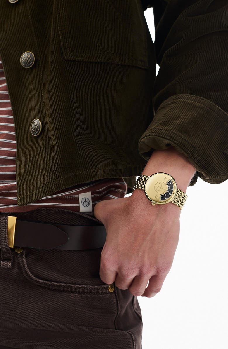 rag & bone Carrie Bracelet Watch, 35mm, Alternate, color,