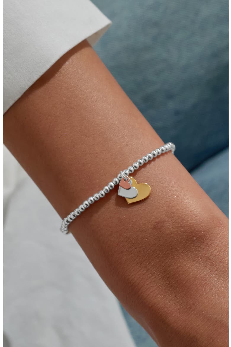 A Little 'Three Generations' Bracelet In Silver, Gold-Tone, And Rose Gold-Tone Plating, Alternate, color, Metallic Silver