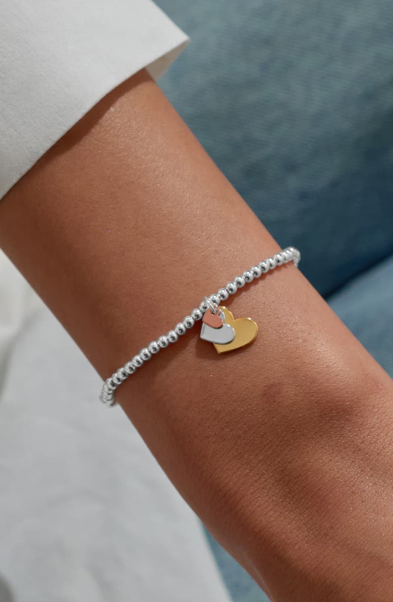 A Littles & Co A Little 'Three Generations' Bracelet In Silver, Gold-Tone, And Rose Gold-Tone Plating, Alternate, color, Metallic Silver