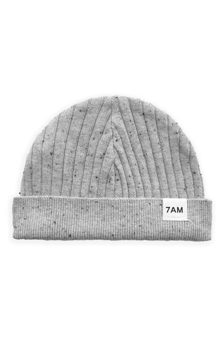 Kids' Hug Me Beanie, Alternate, color, HEATHER GREY