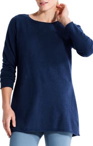 NZ ACTIVE by NIC+ZOE Cool Down Twist Back Sweater