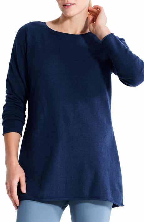 NZ ACTIVE by NIC+ZOE Cool Down Twist Back Sweater