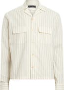 AllSaints Stanley Stripe Button-Up Shirt