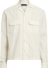 AllSaints Stanley Stripe Button-Up Shirt