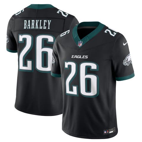 Men's Nike Saquon Barkley Black Philadelphia Eagles Alternate Vapor F.U.S.E. Stitched Limited Jersey