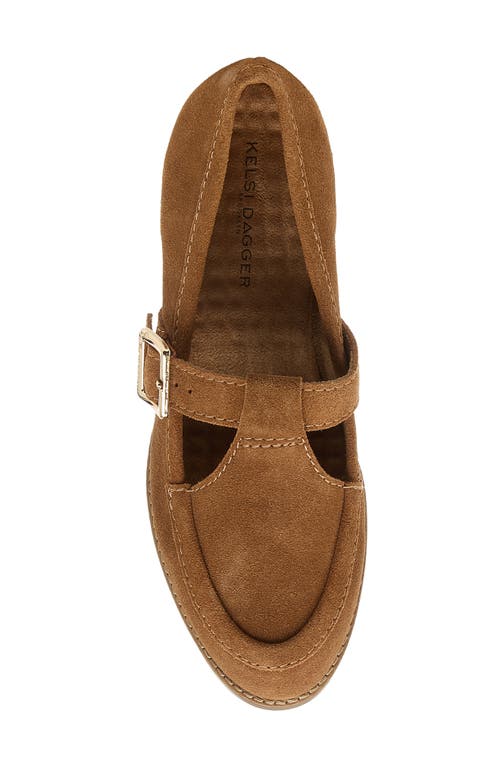 Kelsi Dagger Brooklyn Caleb T-strap Pump In Brown