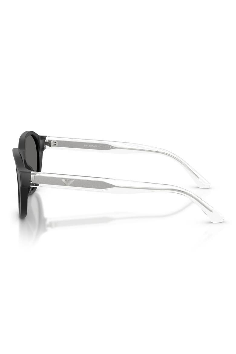 Kids' 48mm Small Phantos Sunglasses, Alternate, color, MATTE BLACK / DARK GREY