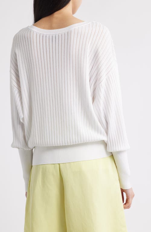 Hugo Boss Boss Fallonia Pointelle Crewneck Sweater