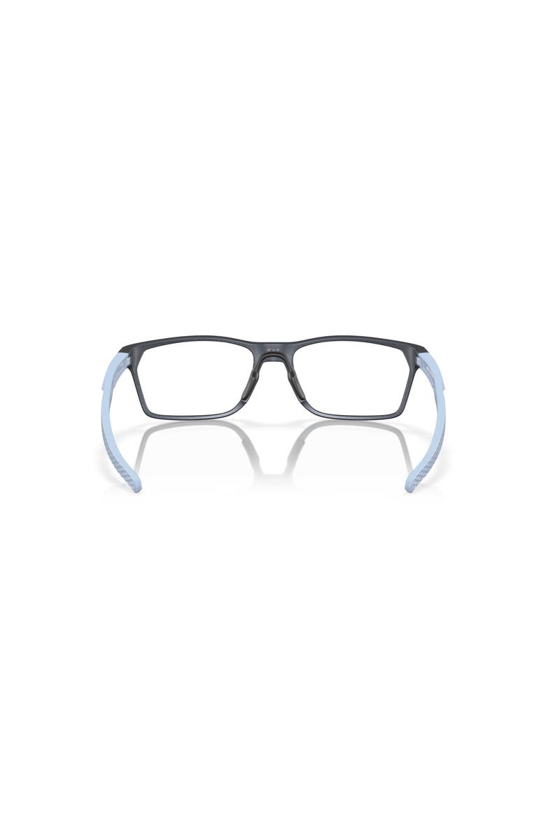 55mm Rectangle optical glasses, Alternate, color, Black/ Light Blue